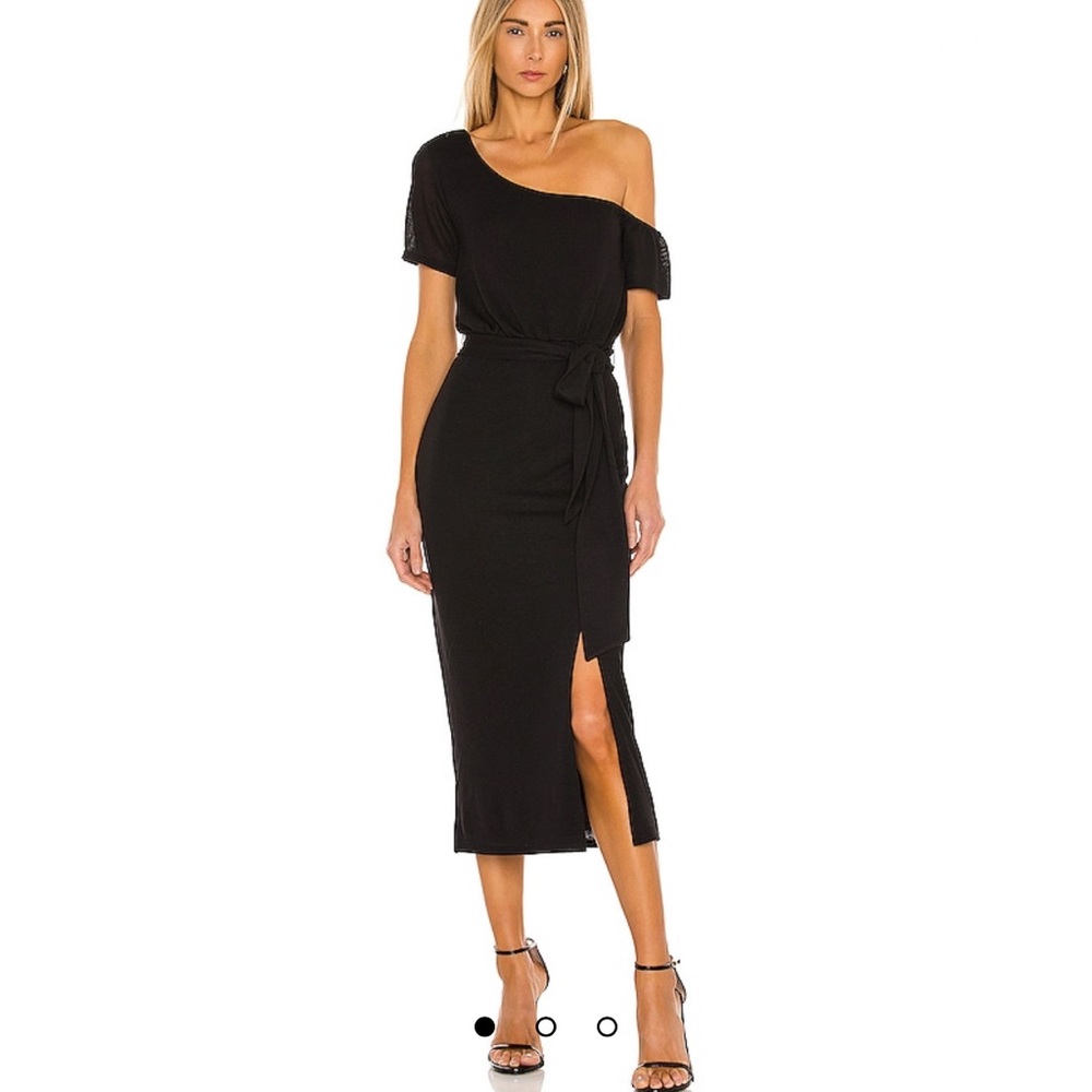 Lovers and Friends Eden Midi Dress in Black XS